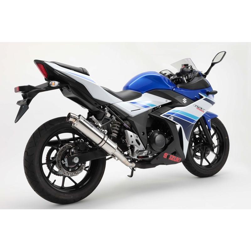 BEAMS（ビームス） BEAMS GSX250R マフラー G335-53-P6J 2BK-DN11A R