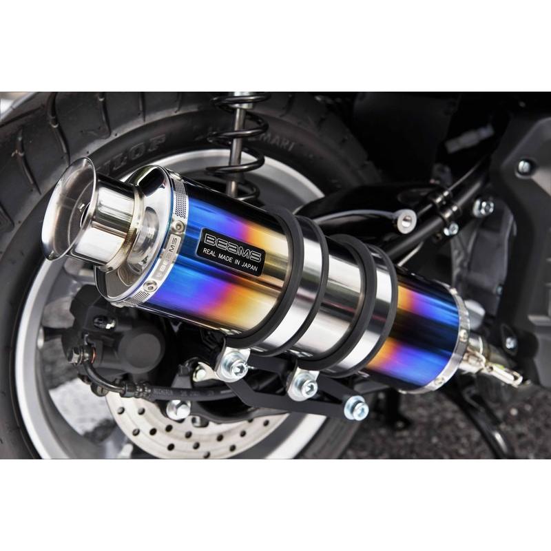 BEAMS N-MAX155 マフラー G252-06-000 エヌマックス 2BK-SG50J SS300 