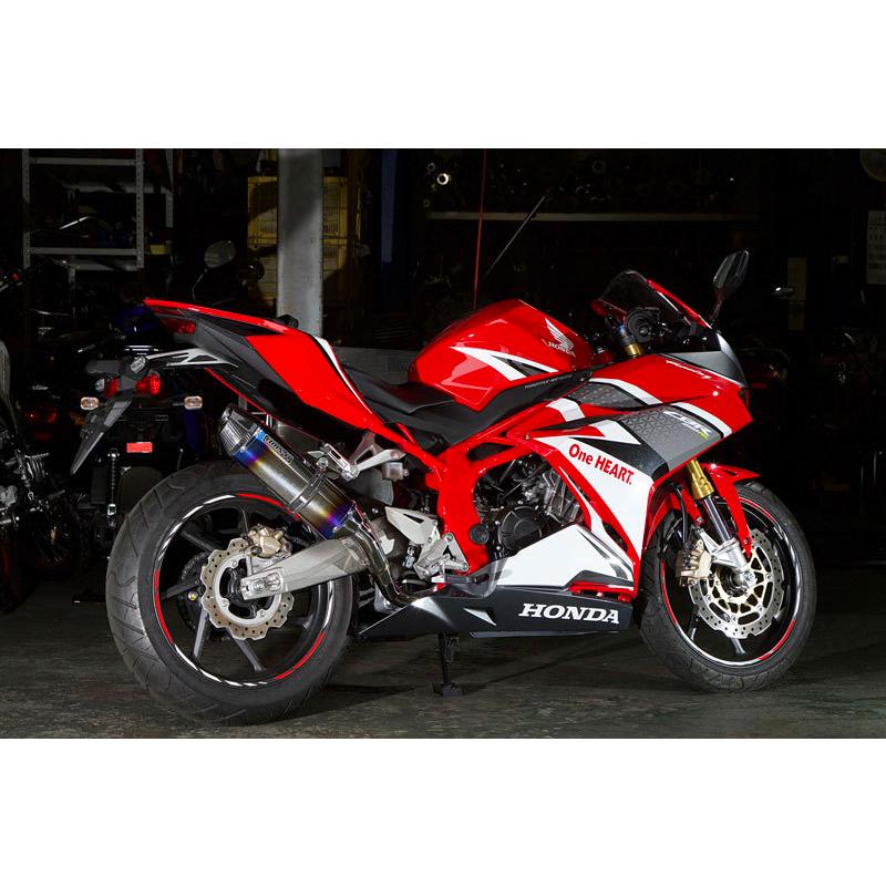 BEAMS CBR250RR マフラー G177-65-S6J 2017~ 2BK-MC51 CORSA-EVO2 フルエキ ヒートチタンの画像