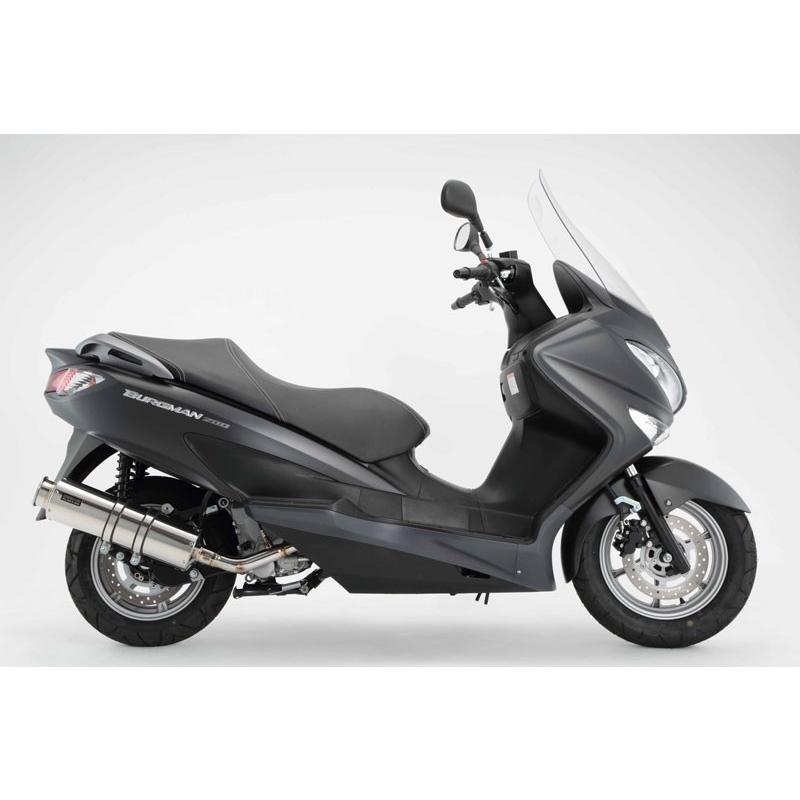 BEAMS BURGMAN200 マフラー G339-10-000 バーグマン 17~ 2BK-CH41A SS400ソニックSP ステンレス フルエキ ビームスの画像