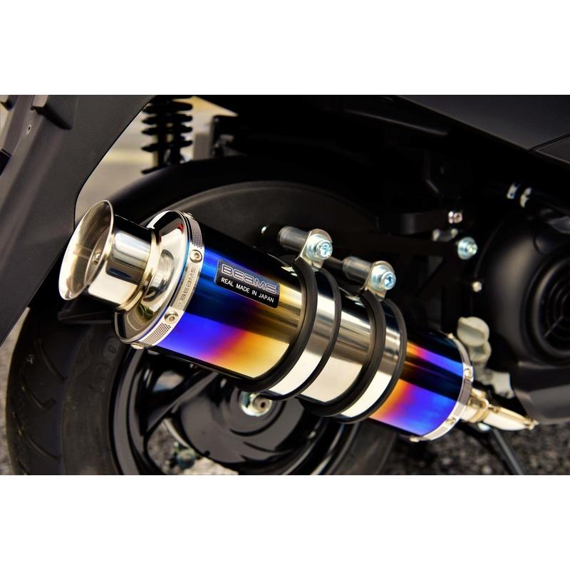アクシスZ ビームスSS300 SPマフラー　ステンレス　フェンダークリップ仕様 アクシスZ ビームスSS300 SPマフラー ステンレス フェンダー