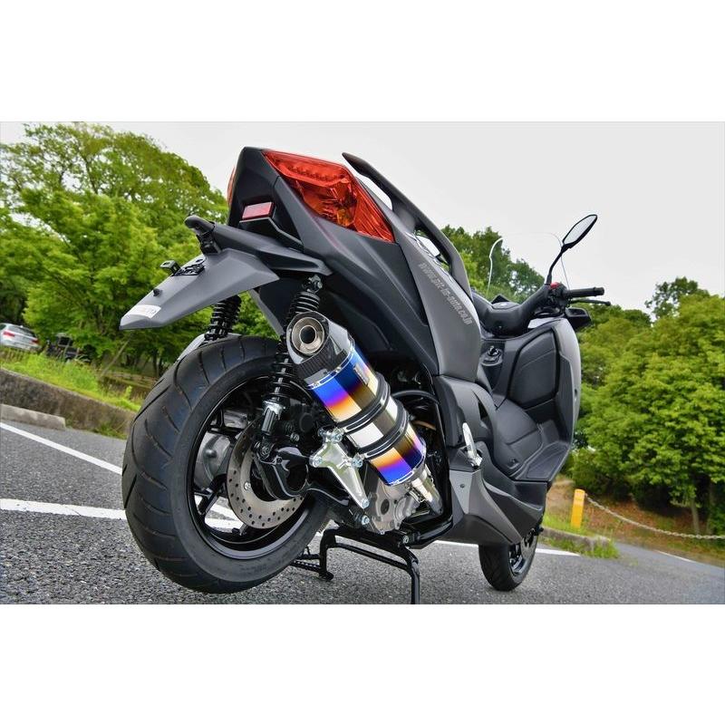 BEAMS マフラー G259-66-001 XMAX250 GT-CORSA ヒートチタン BEAMS マフラー G259-66-001 XMAX250 GT-CORSA ヒートチタン