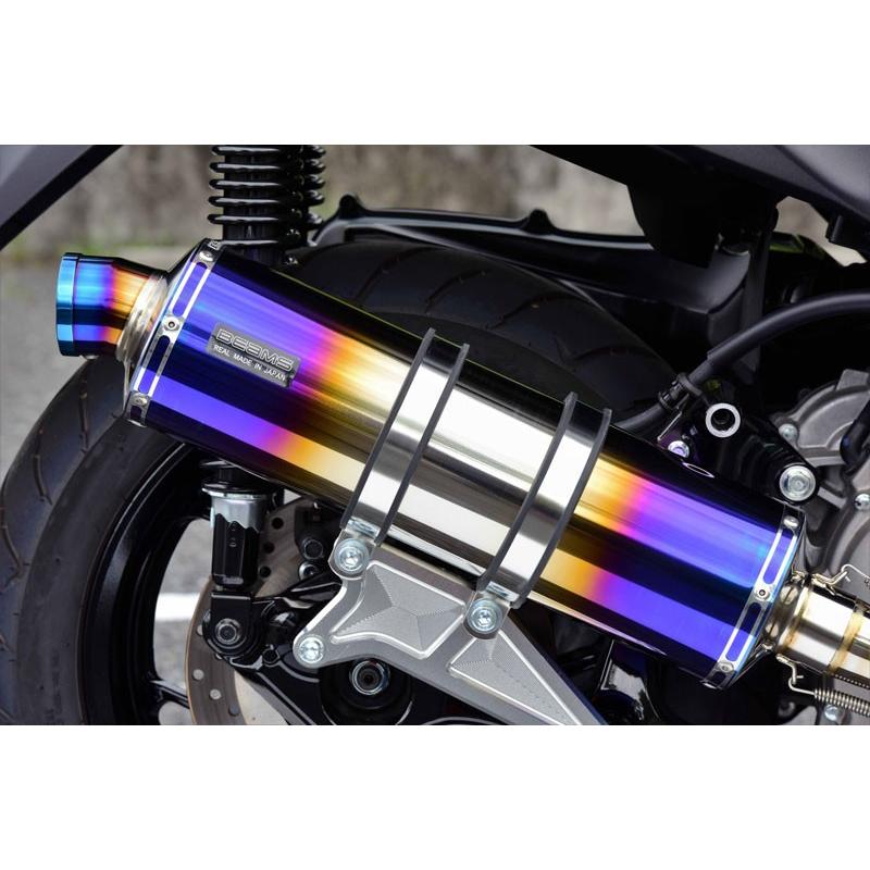 BEAMS マフラー G259-53-007 XMAX250 R-EVO ヒートチタン BEAMS マフラー G259-53-007 XMAX250 R-EVO ヒートチタン