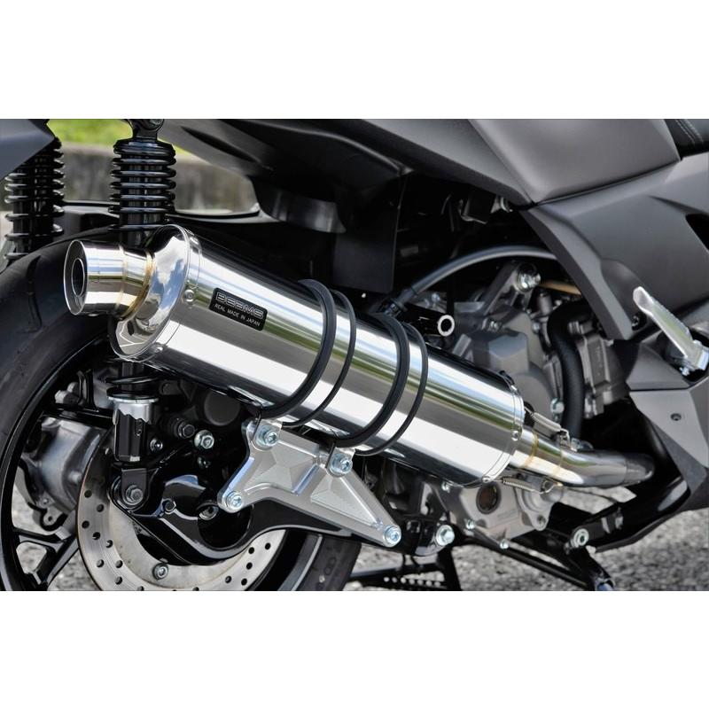 BEAMS - えり巻き G259-53-008 XMAX250 R-EVO ステンレスサイレンサー フルエキ ビームス 車、バイク、自転車-フルエキゾースト