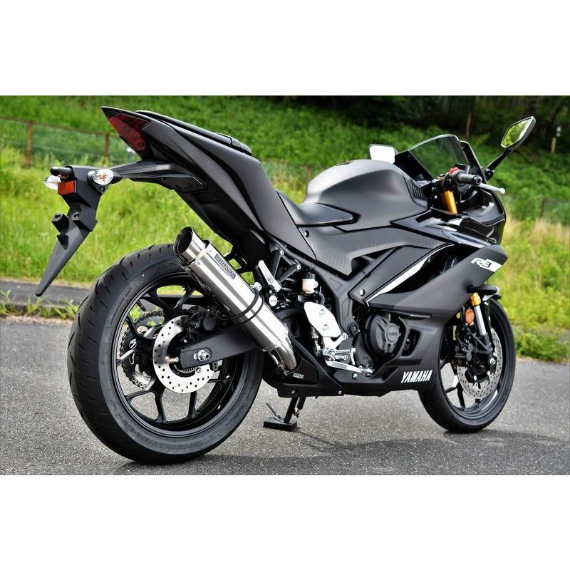 BEAMS ビームス マフラー G264-54-P6J YZF R-3 2BL-RH13J スリップオン R-EVO2 ステンレスの画像