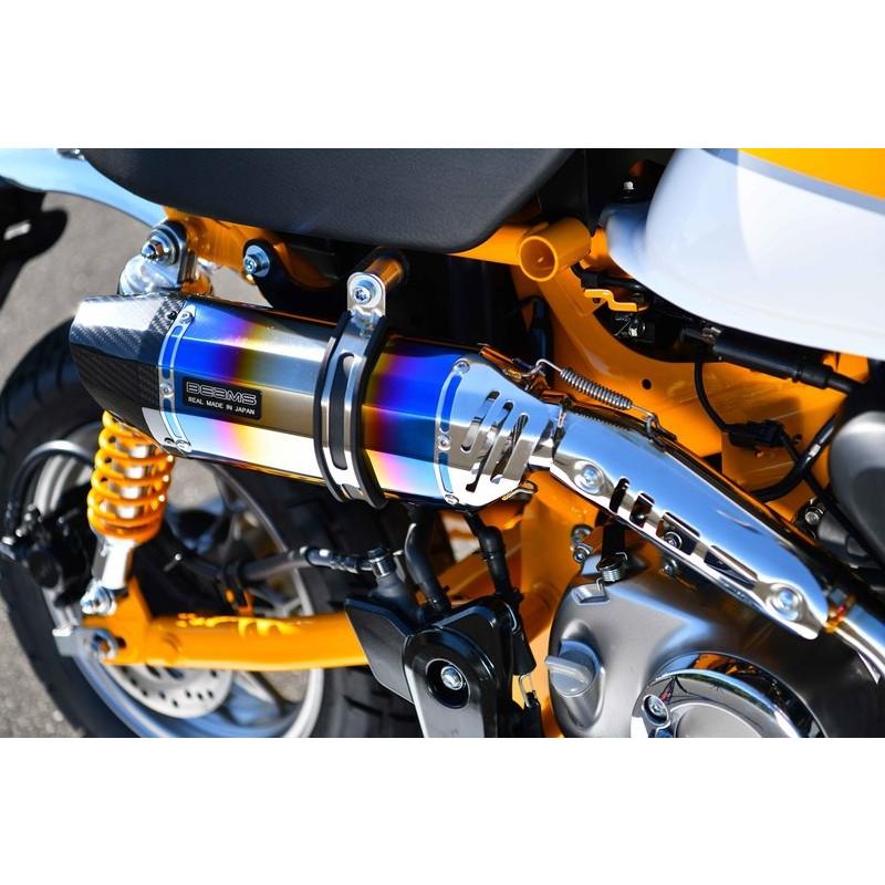 モンキー50【AB27:F1専用 】BEAMSフルエキ マフラー BEAMS ビームス マフラー G187-65-001 MONKY125 2BJ-JB02