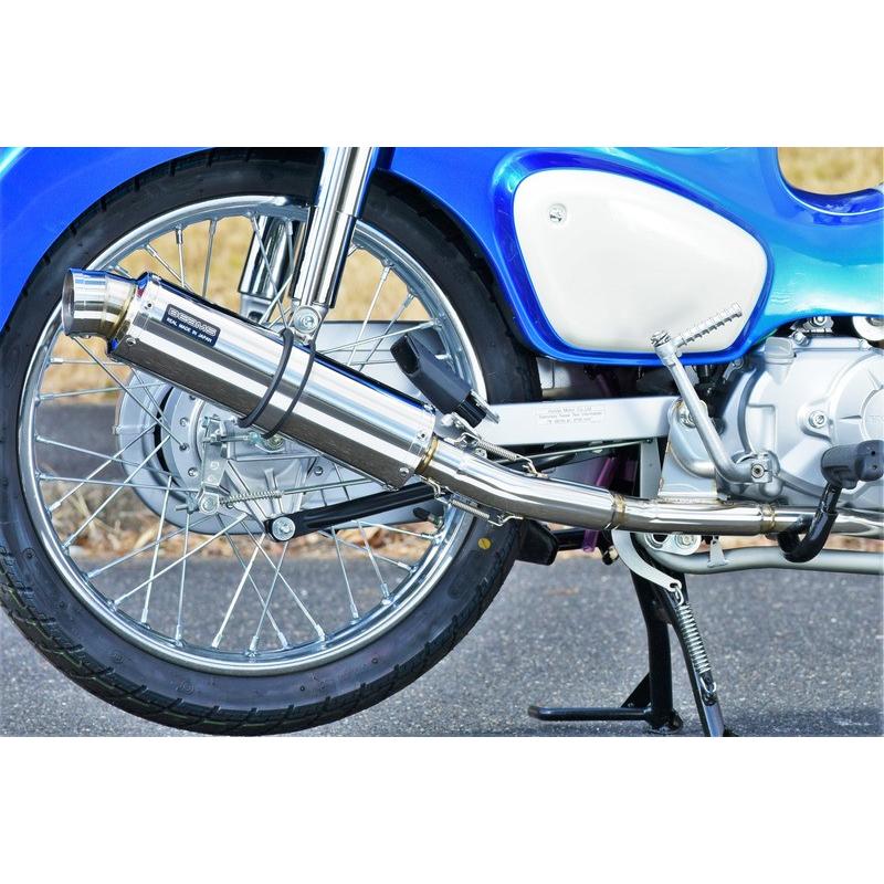 リトルカブfi用BEAMSマフラー BEAMS ビームス バイク用 マフラー リトルカブFI JBH - AA01