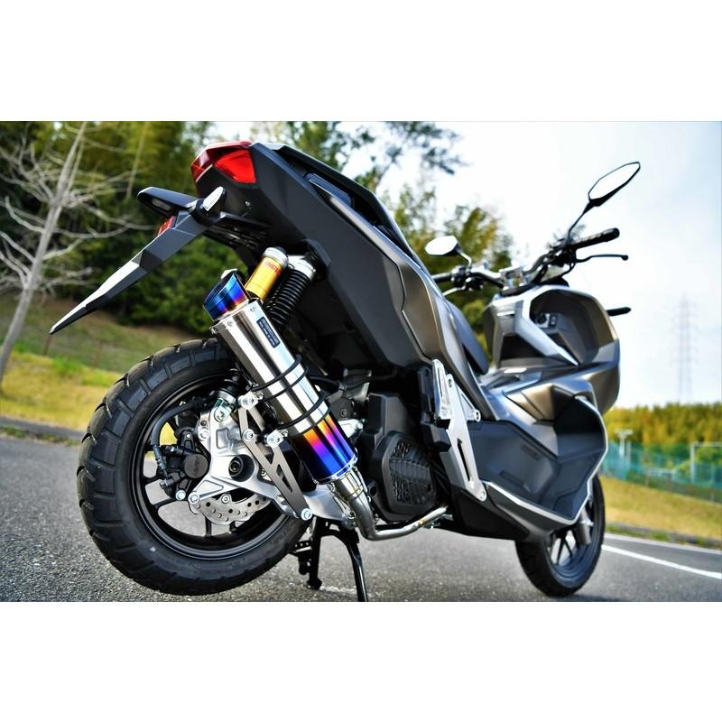 BEAMS G194-54-007 ADV150 2BK-KF38 R-EVO2 ヒートチタン フルエキ 