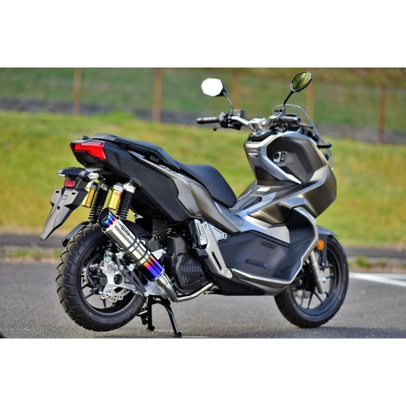BEAMS G194-54-007 ADV150 2BK-KF38 R-EVO2 ヒートチタン フルエキ 