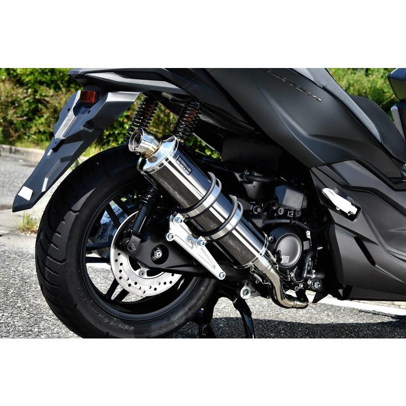 BEAMS R-EVO ステンレスサイレンサー　フォルツァ　MF15 2021〜 BEAMS【 HONDA ＞ フォルツァ MF15 】バイクマフラー・バイク