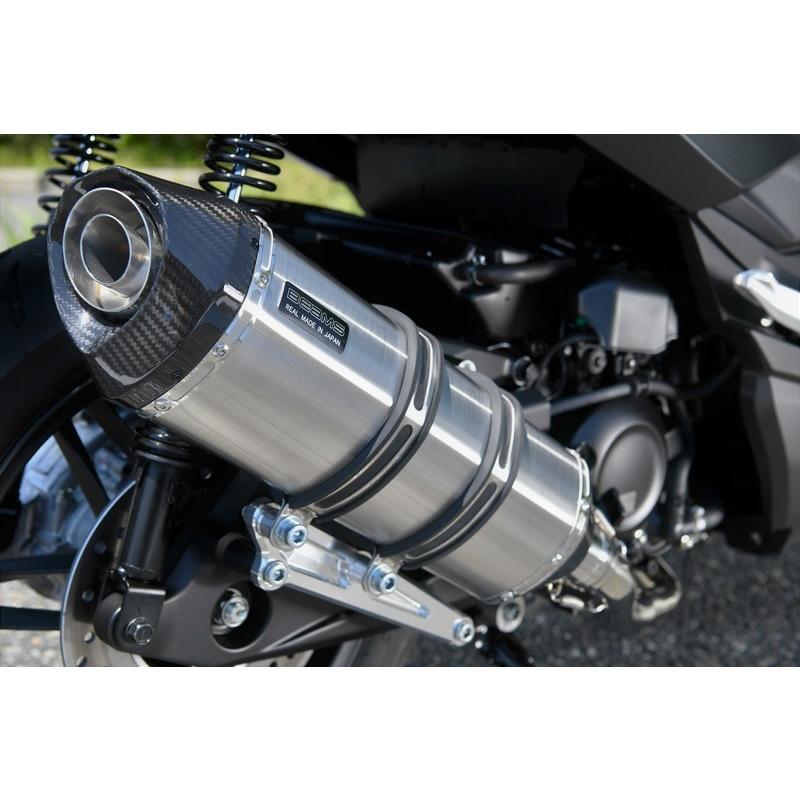 j*y様 フォルツァ MF15 BEAMS フルエキゾーストマフラー BEAMS G197-66-000 FORZA フォルツァ MF15 2021~ GT-CORSA ステンレス