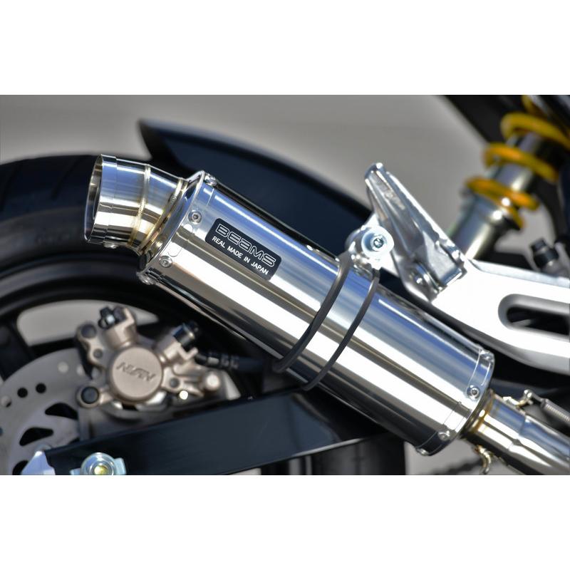 BEAMS G1001-53-008 GROM グロム 2BJ-JC92 2021~ R-EVO ステンレスサイレンサー ビームス マフラー｜atlas-parts｜10