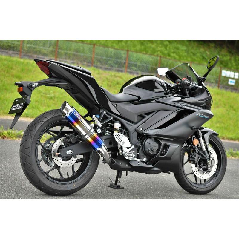 BEAMS G268-54-P1J YZF-R25 2022~ 8BK-RG74J R-EVO2 ヒートチタン