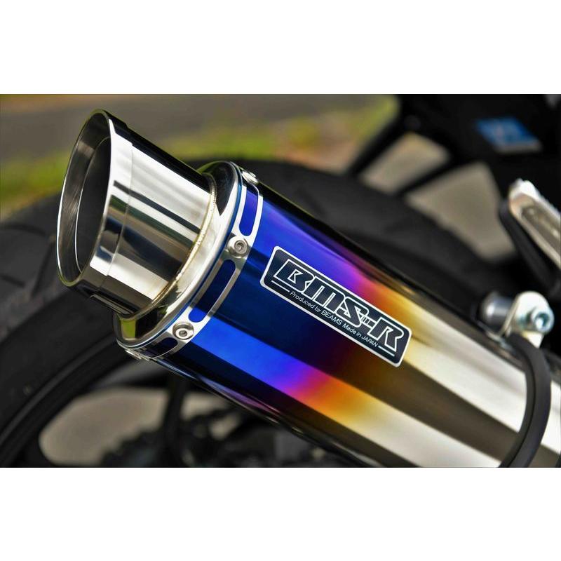 BEAMS G268-54-P1J YZF-R25 2022~ 8BK-RG74J R-EVO2 ヒートチタン