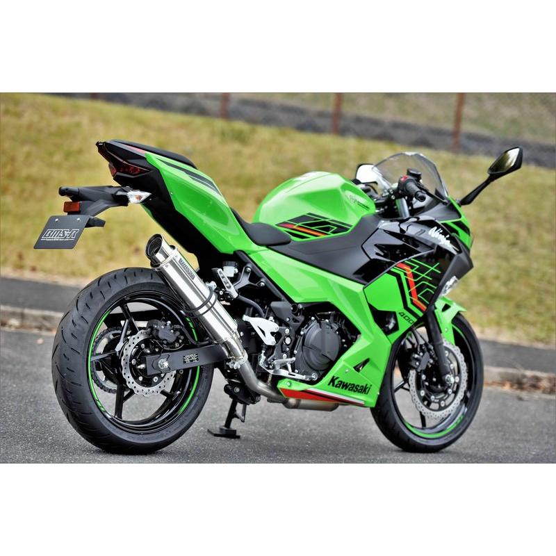 BEAMS G432-54-P3J NINJA400 Z400 2BL-EX400G 8BL-EX400L スリップオン R-EVO2ステンレス ビームス マフラー｜atlas-parts｜03