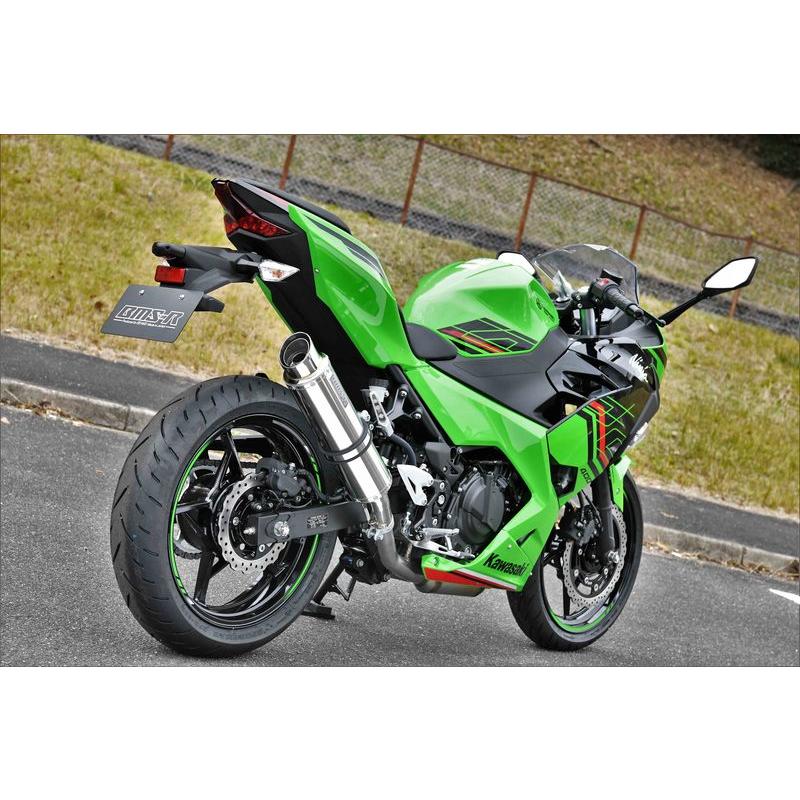 BEAMS G432-54-P3J NINJA400 Z400 2BL-EX400G 8BL-EX400L スリップオン R-EVO2ステンレス ビームス マフラー｜atlas-parts｜05