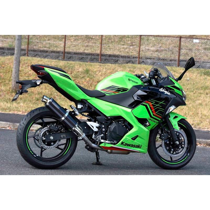 BEAMS G432-53-P2J NINJA400 Z400 2BL-EX400G 8BL-EX400L スリップオン R-EVOカーボン ビームス マフラー｜atlas-parts｜03