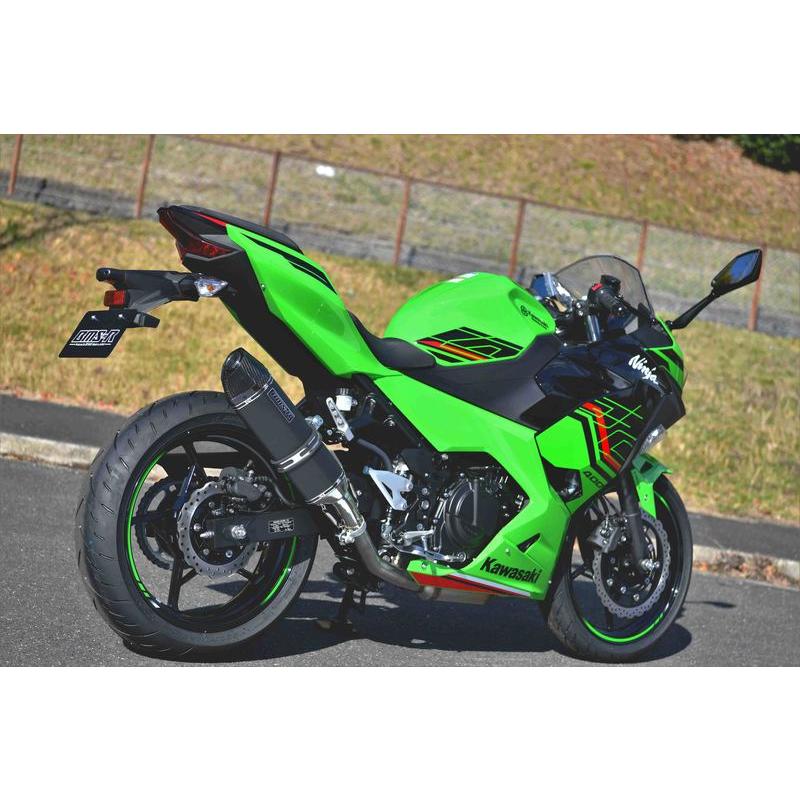 BEAMS G432-66-P7J NINJA400 Z400 2BL-EX400G 8BL-EX400L スリップオン CORSA-EVO2マットブラック ビームス マフラー｜atlas-parts｜02