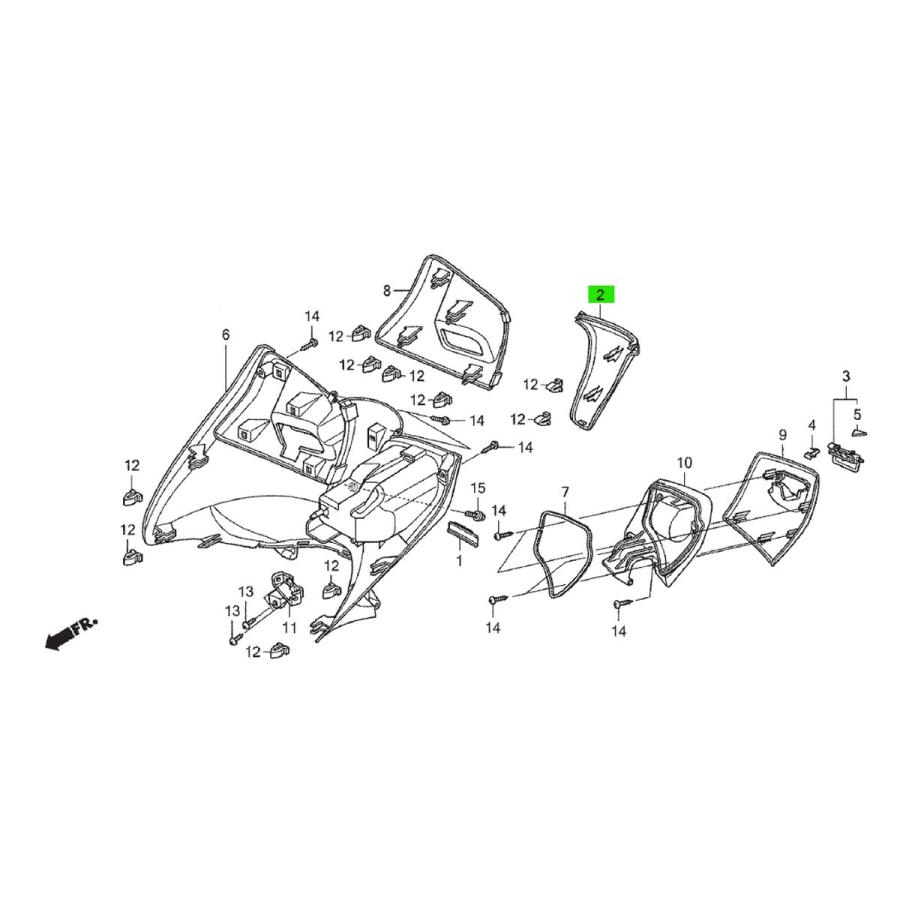 Ｋ8様 2Pin 28438-4BA5B 28438-4BA5C 25994-9NF0A 25994-EZ01A PDC