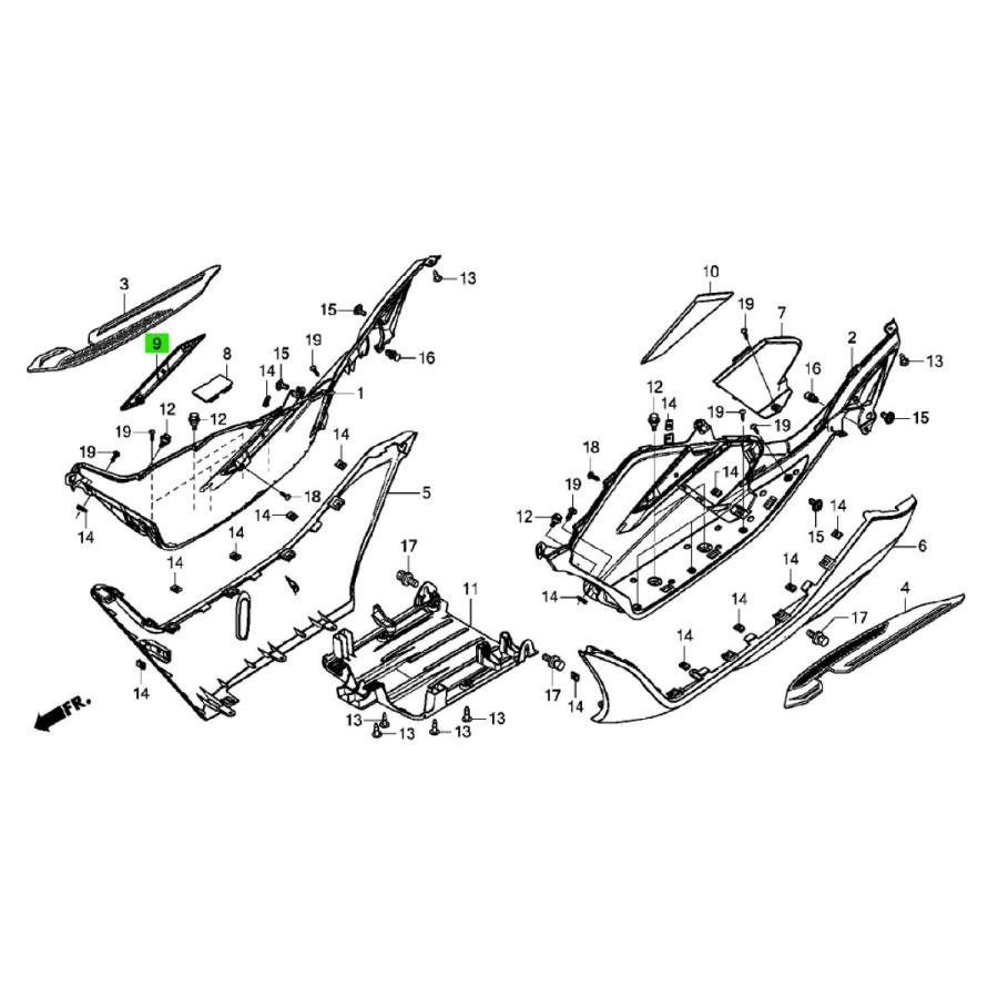 ホンダ（HONDA） ベトナムホンダ純正 PCX125 JF81 JF84 PCX150 KF30