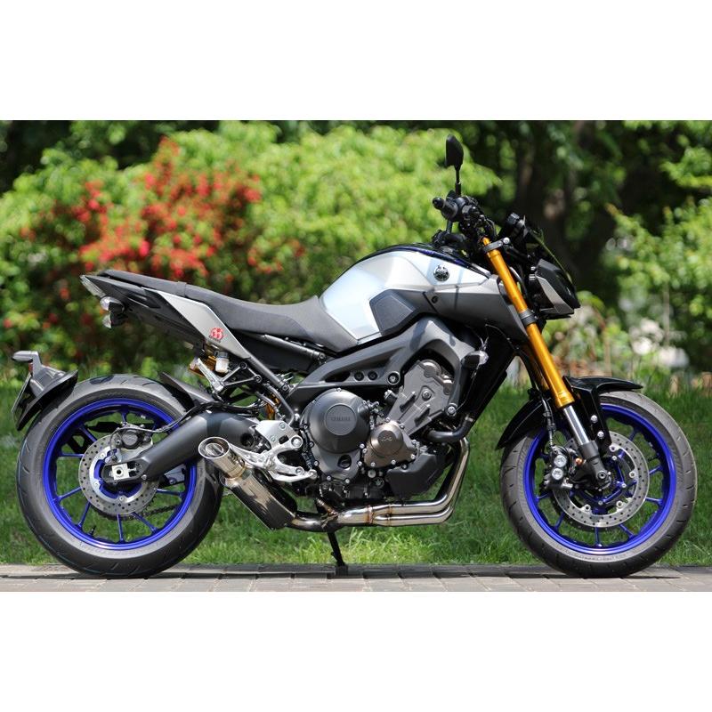 MT-09/XSR900（RN52J/RN56J） SP忠男チタン マフラー 2 SP TADAO SP忠男 マフラー MT9-PB-22 17~ MT-09SP ABS 2BL-RN52J POWER