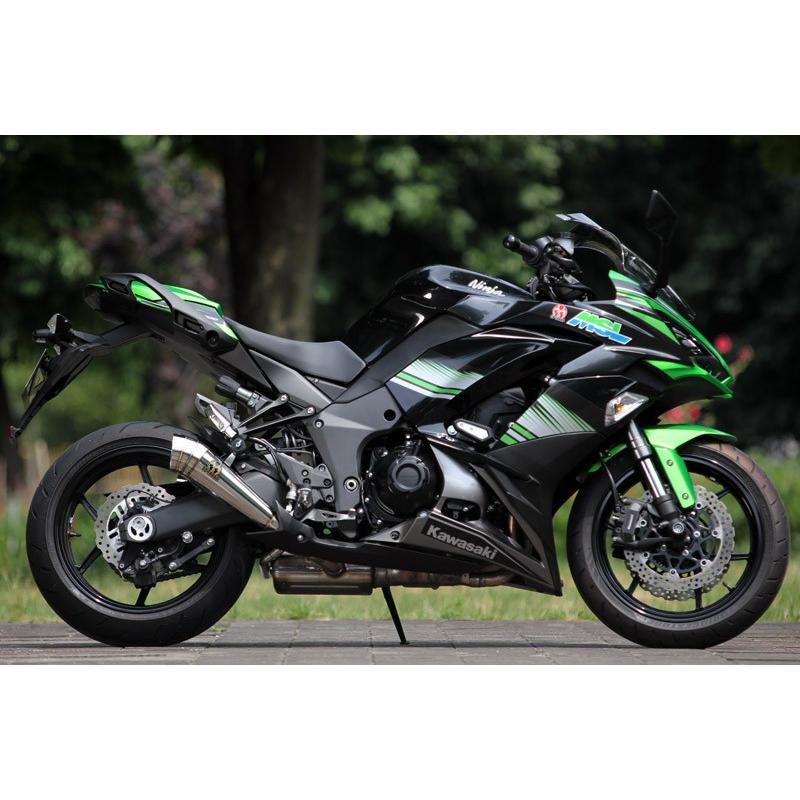 SP TADAO SP忠男マフラー 2017〜Ninja1000 ZXT00W ニンジャ POWER BOX HP NI1-PB-14｜atlas-parts｜05