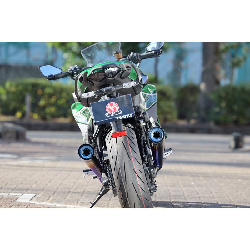 SP TADAO SP忠男マフラー Ninja1000SX 2BL-ZXT02K POWERBOX TWOTAIL 