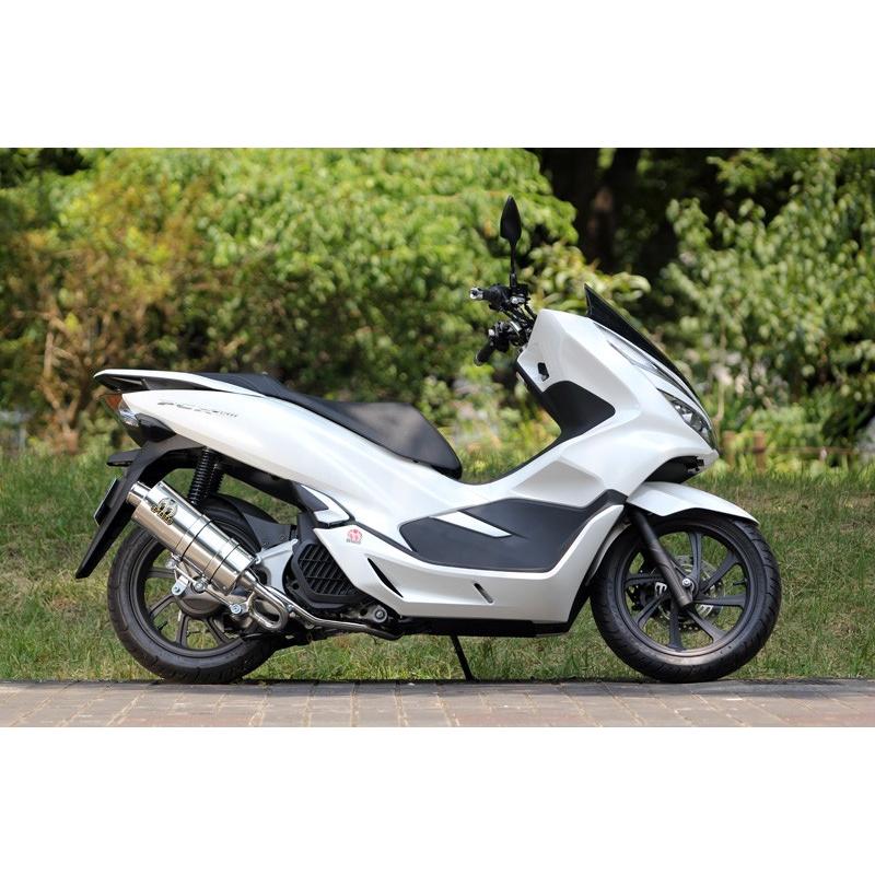 SP TADAO SP忠男 マフラー PC1-GE-41 18~PCX150 2BK-KF30 PURESPORT SilentVersion SUS フルエキの画像
