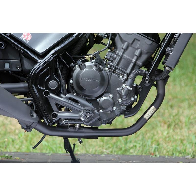 【SP忠男】レブル250 POWERBOX PIPE 耐熱ブラック　新品 楽天市場】【SP忠男】RE2-PB-01 レブル250 マフラーパイプ