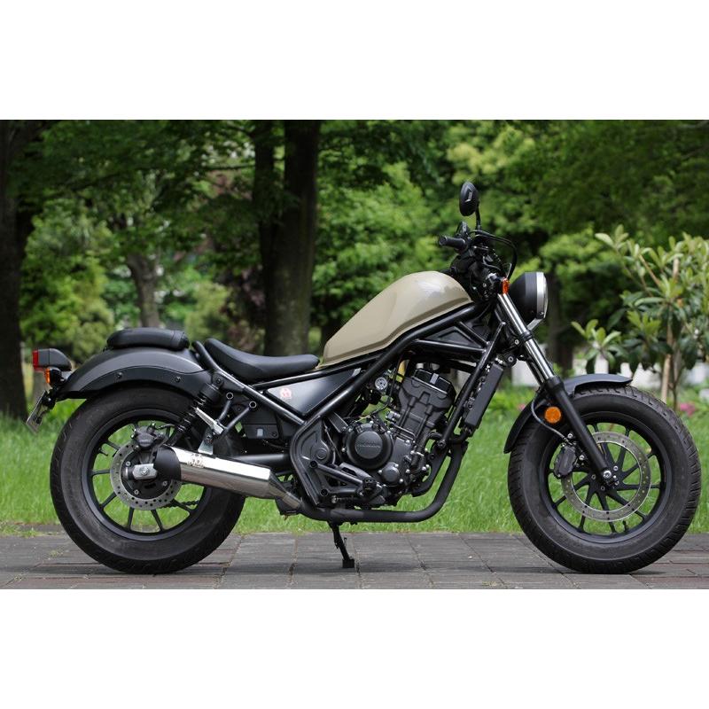 ぶんぶん様用POWER BOX マフラー　レブル250 2022 レブル250｜POWERBOX パイプ / インナーBOXタイプ (2BK