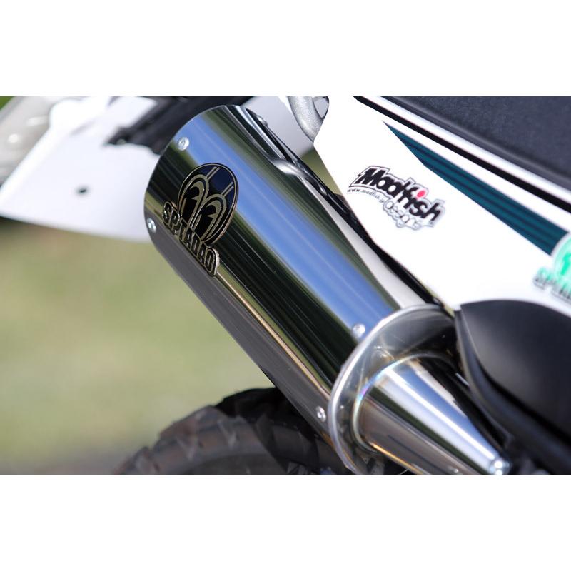 SP TADAO SP忠男 マフラー SEROW250 セロー サイレンサー JBK-DG17J POWERBOX ウイスパー ステンレス スリップオン SE2-PB-06|atlas-parts|02