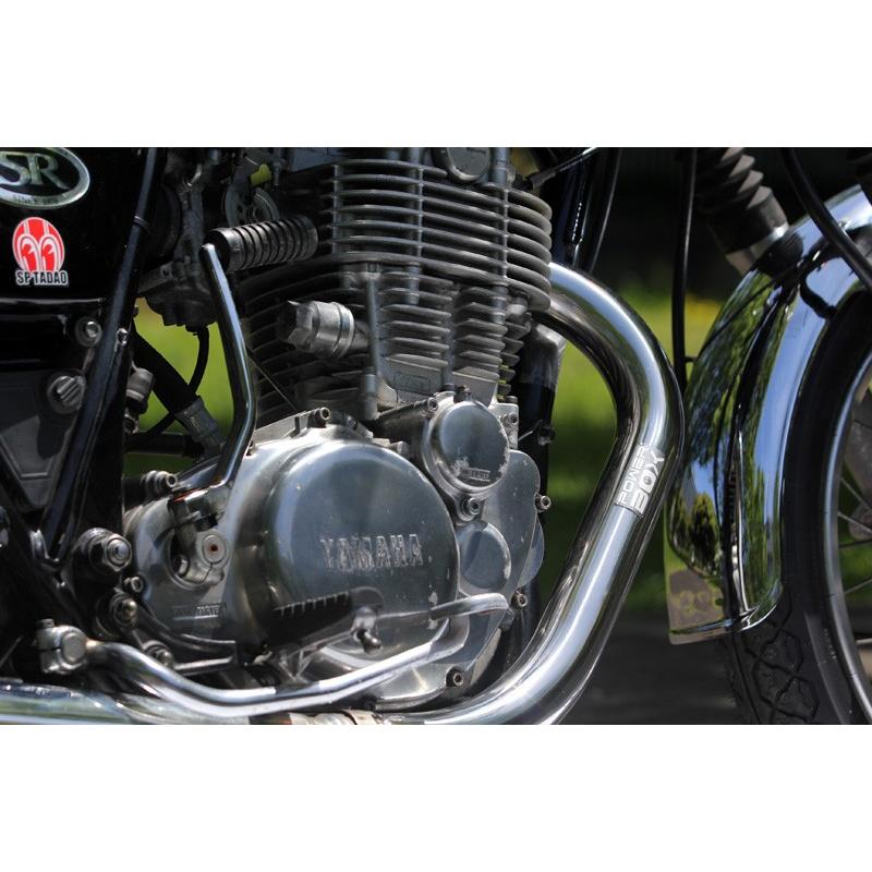 SR400用SP忠男 エキゾートマフラー 取扱説明書付き