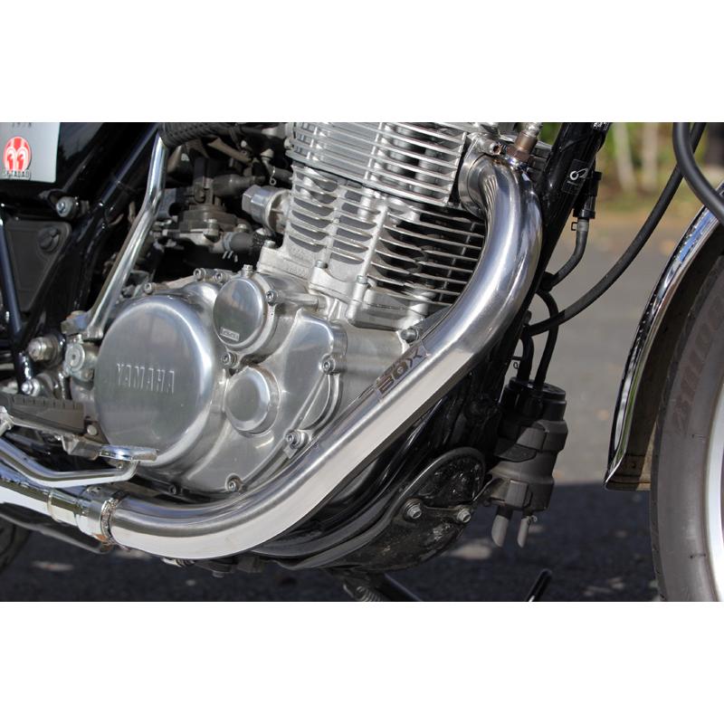 SP忠男POWERBOXパイプ SR400 2BL-RH16J専用【中古】 SP TADAO SP忠男 マフラー 2018~ SR400 2BL-R16J POWERBOX PIPE