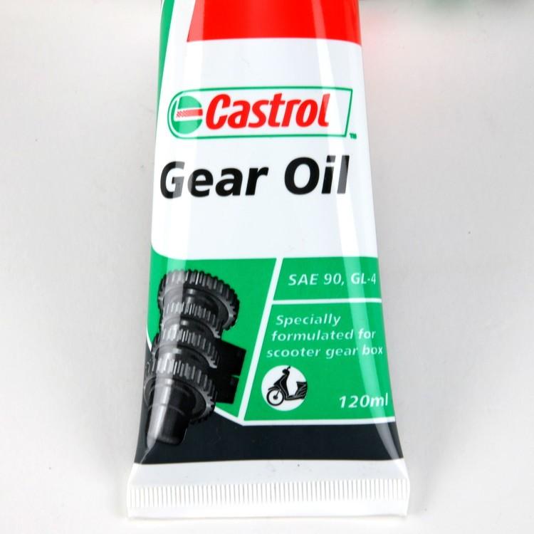 Castrol ギアオイル SAE90 GL-4 120cc ２種スクータークラス使い切りサイズ｜atlas-parts｜02