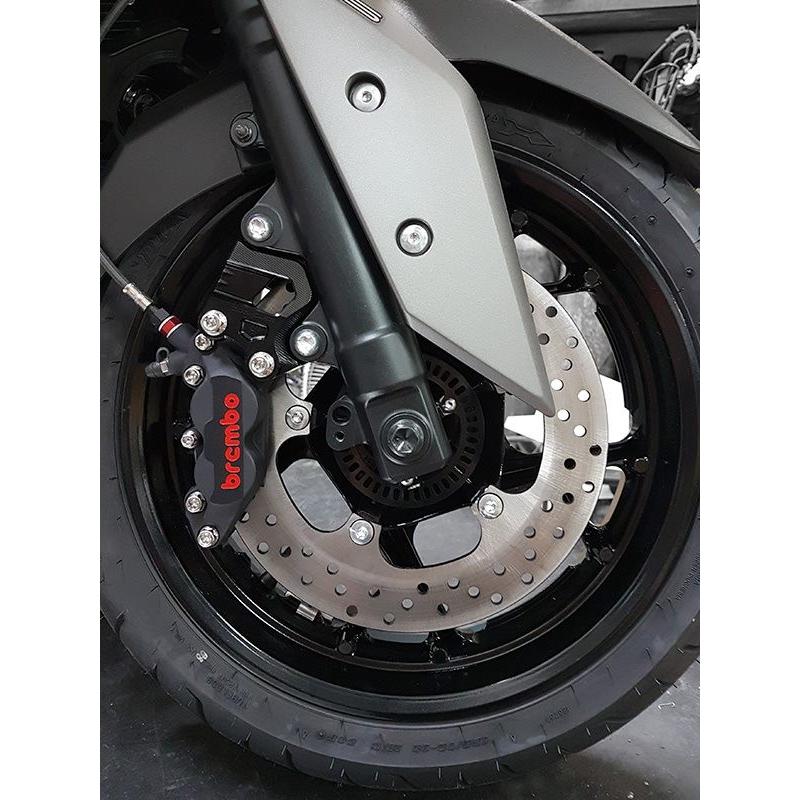 ヤマハ　brembo 　ウェーブディスク　サポート DOG HOUSE XMAX250 267mmディスク BREMBO 40mmピッチ キャリパー