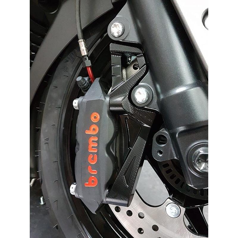WR250X bremboキャリパー サポート付き WR250X キャリパー サポート 320mm用 ブレンボ ピッチ40mm