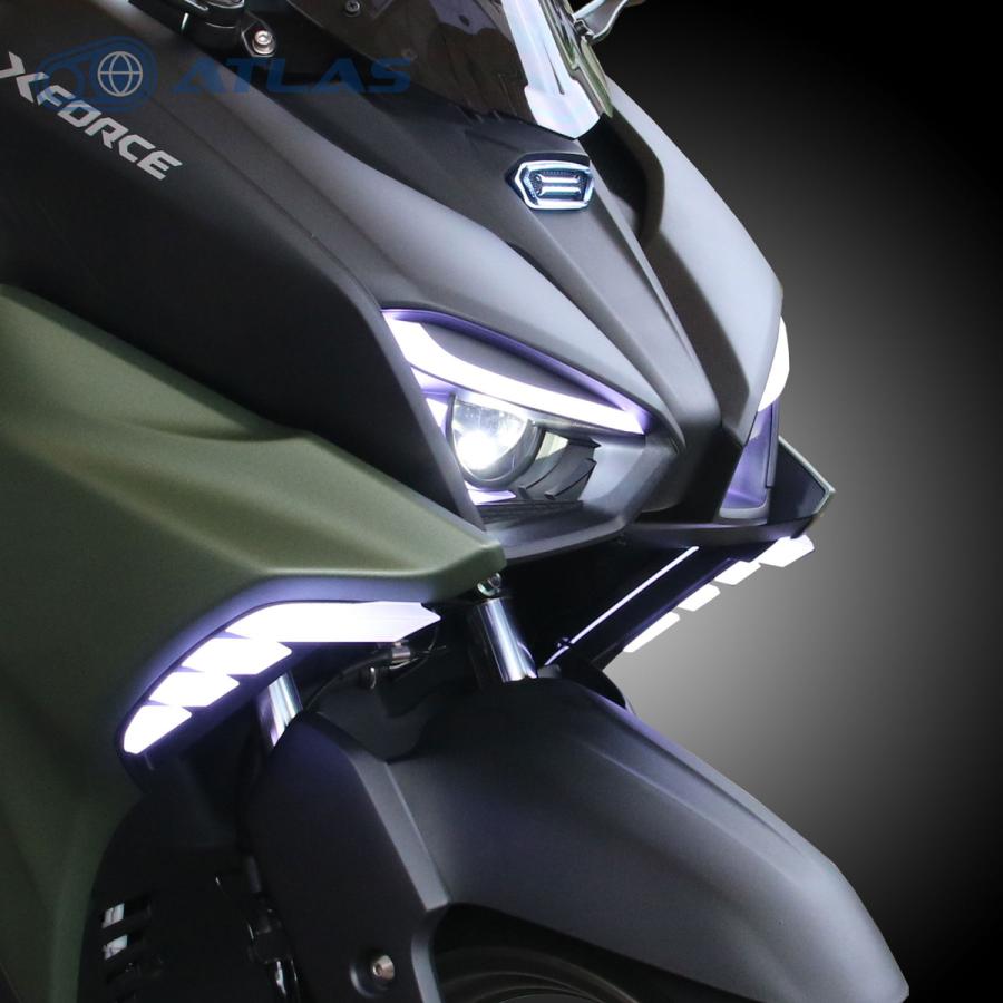 JING SHING X FORCE LED デイライト＋シーケンシャルウィンカー｜atlas-parts｜03