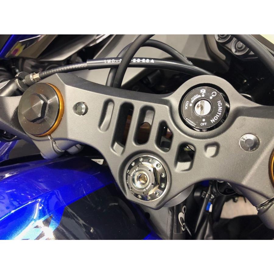 JSM ステアリングステムヘッドボルト M14 P1.25 マウントボルトM8 P1.25 ゴールド YZF-R25 R3 90105-14102|atlas-parts|05