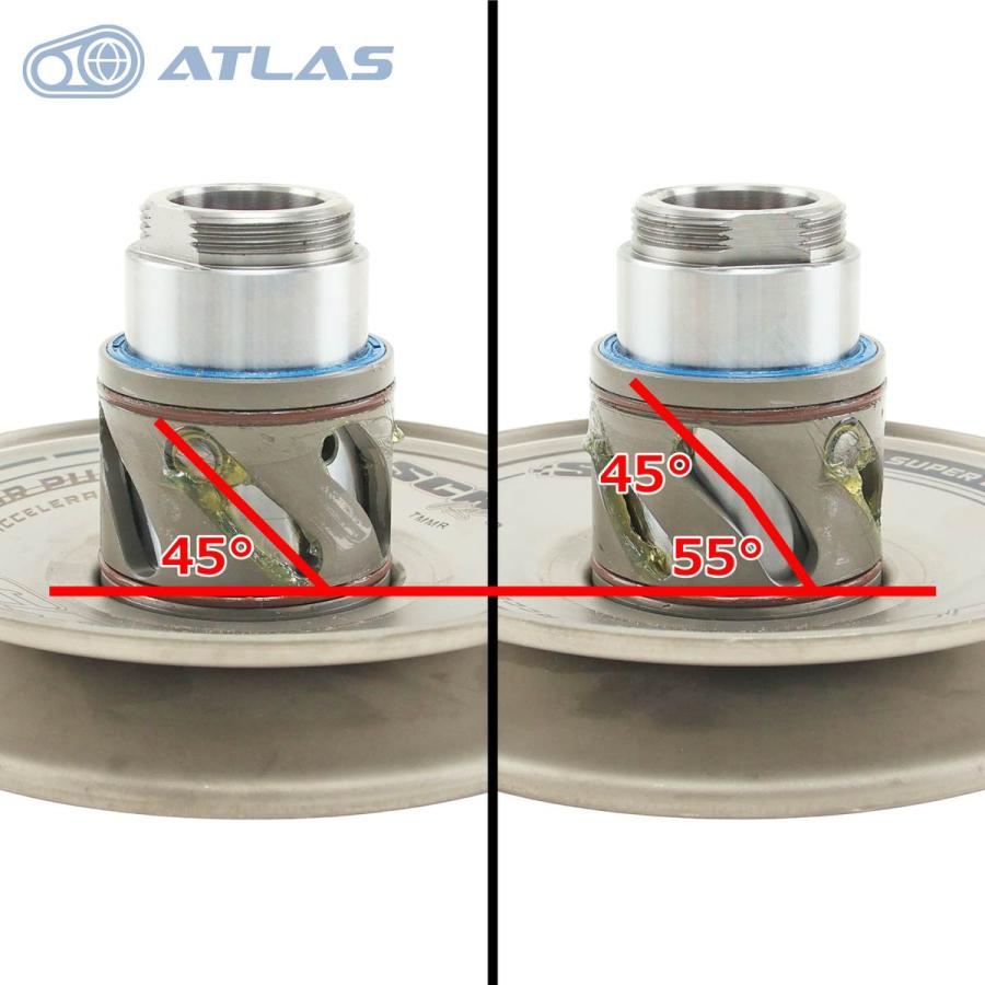 SCRK 1〜5型シグナスX CYGNUS X スチールドリブンプーリー