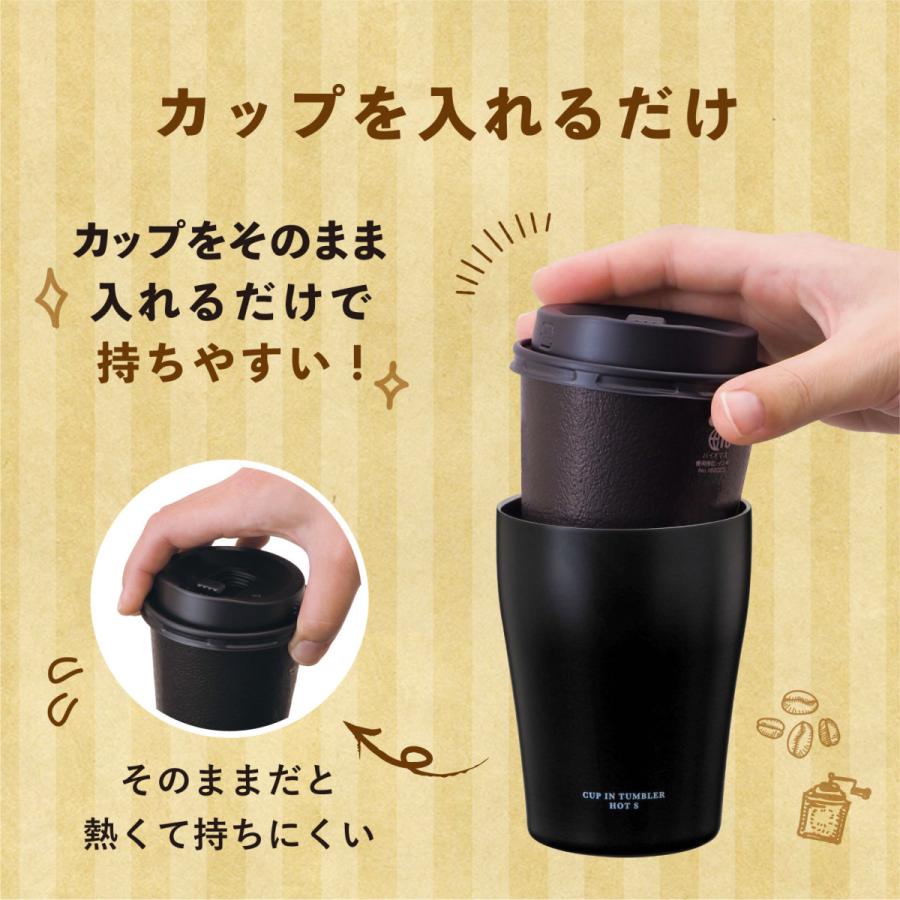 Atlas カップホルダー タンブラー コンビニコーヒー ホット Sサイズ用