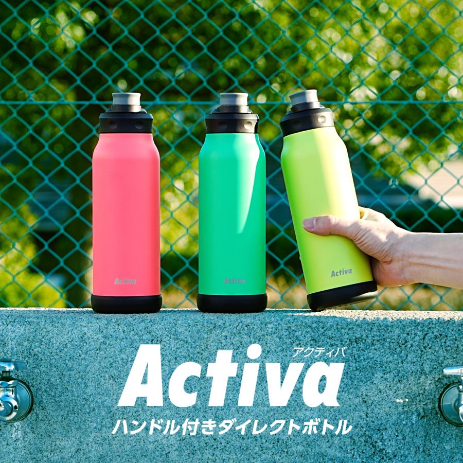 Atlas 水筒 1リットル 1L 保冷 真空断熱 ステンレス 軽量 ダイレクト