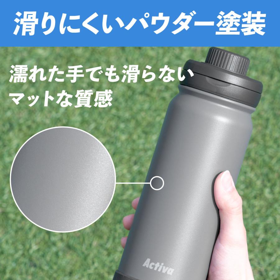 Atlas 水筒 1リットル 1L 保冷 真空断熱 ステンレス 軽量 ダイレクト
