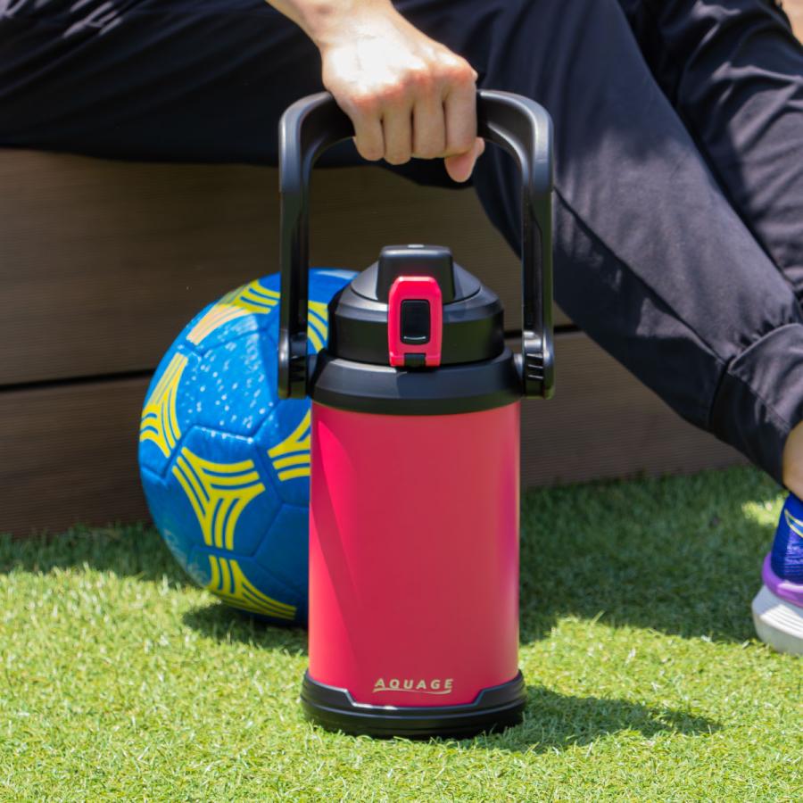 AQUAGE（Atlas） 水筒 2.2リットル 2.2L スポーツジャグ 保冷専用 真空