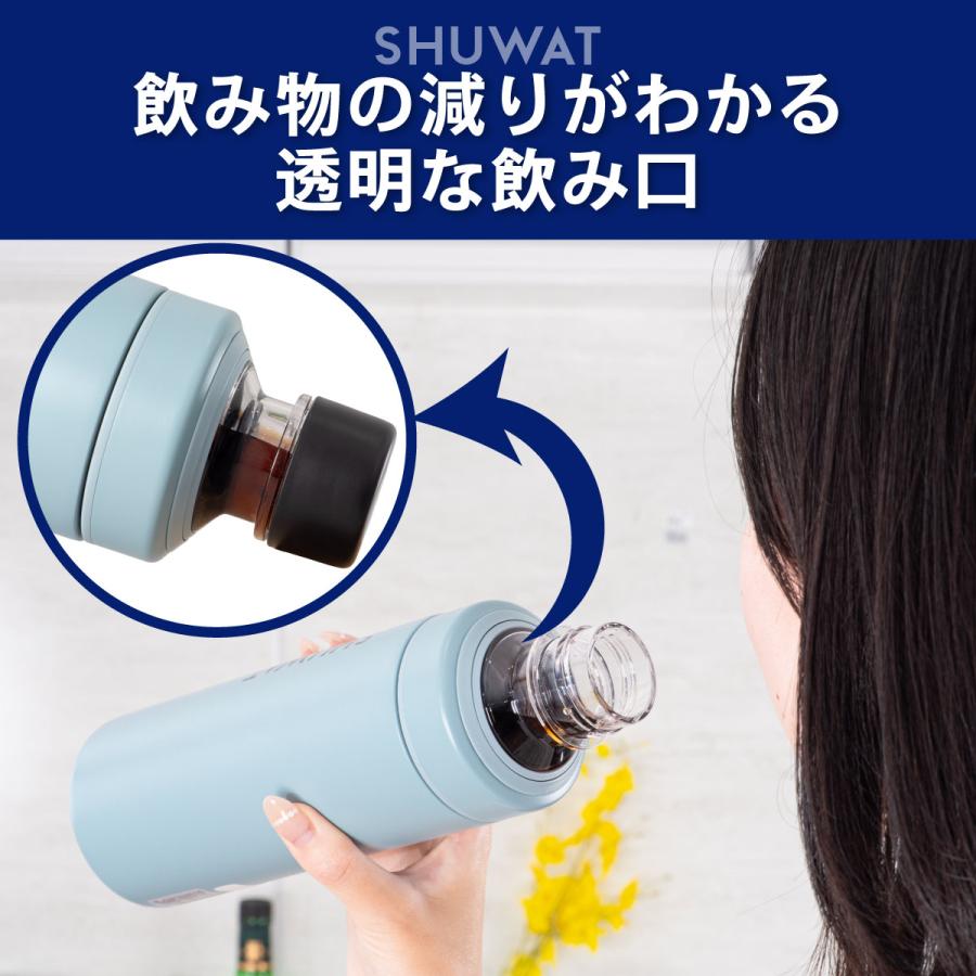 Atlas 2色セット 炭酸 水筒 600ml 保冷 真空断熱 ステンレス 炭酸飲料