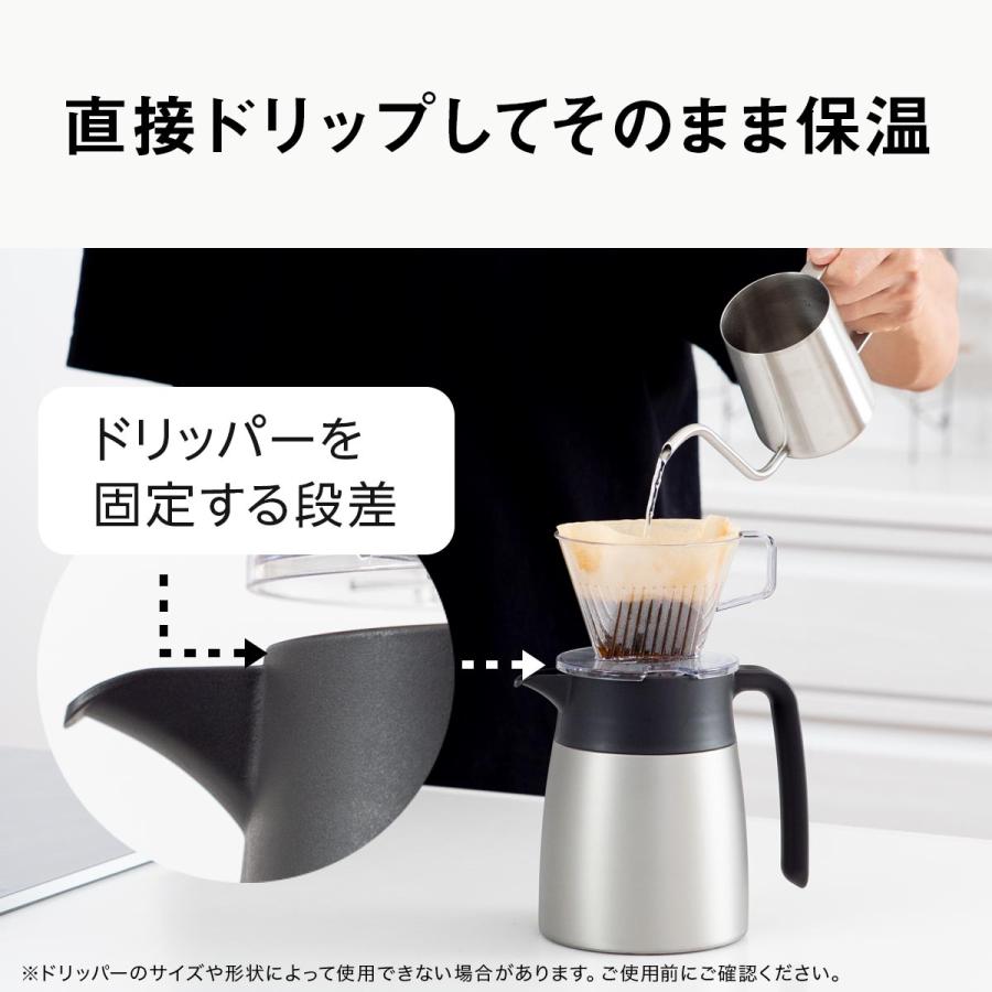 Atlas 保温ポット 卓上ポット 800ml 保温 保冷 真空断熱 ステンレス