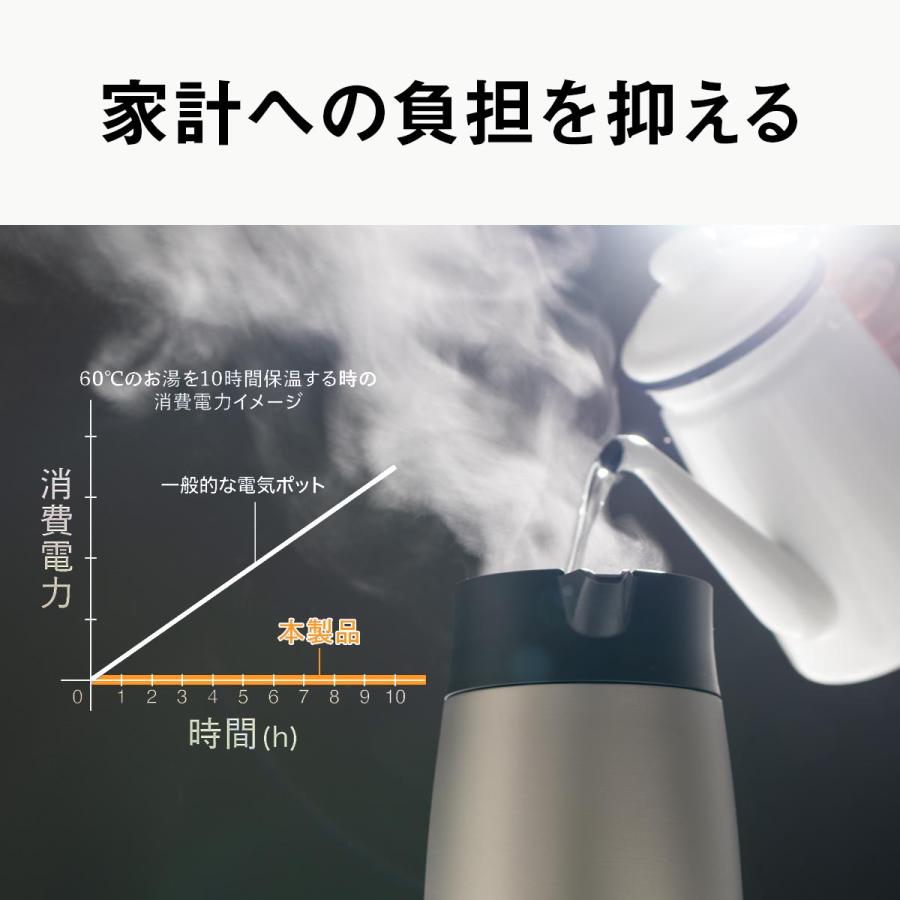 Atlas 保温ポット 卓上ポット 800ml 保温 保冷 真空断熱 ステンレス