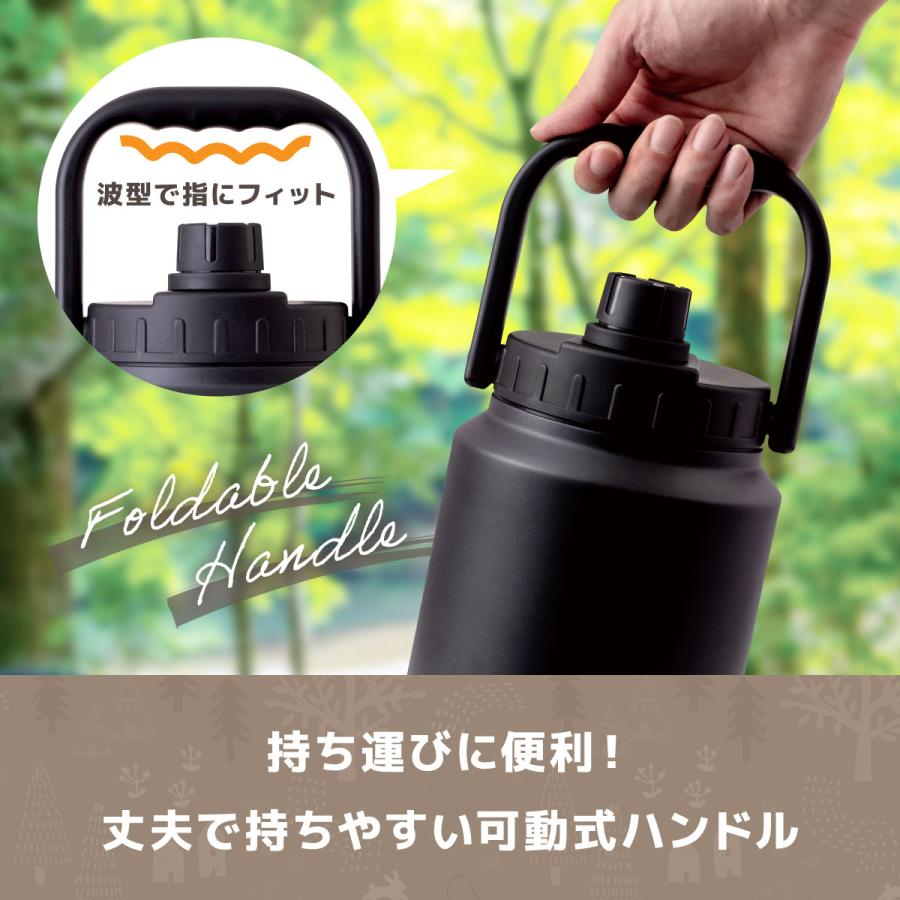 WENS アイスコンテナ ウォータージャグ 3.9L 保冷 真空断熱 ステンレス