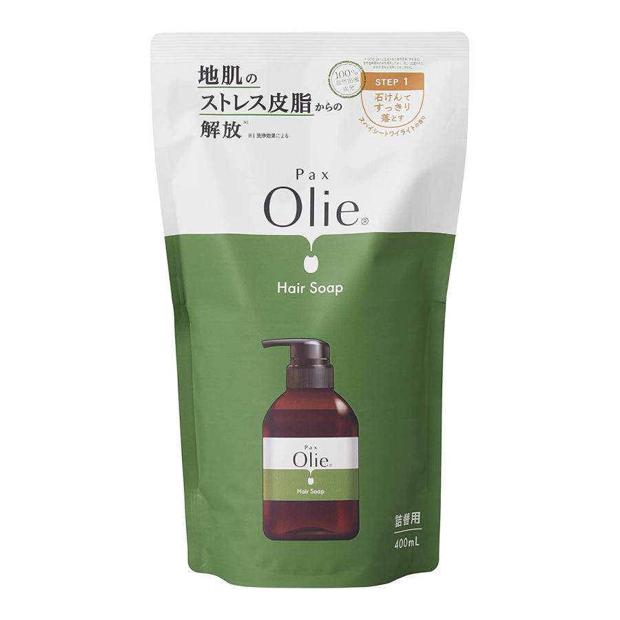 太陽油脂 Pax Olie パックス オリー ヘアソープ 詰替用 400ml｜atlife-shop