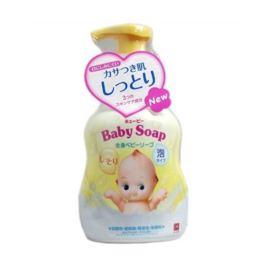 牛乳石鹸 キューピー しっとり全身ベビーソープ 泡タイプ 400ml 101 アットライフ 通販 Yahoo ショッピング