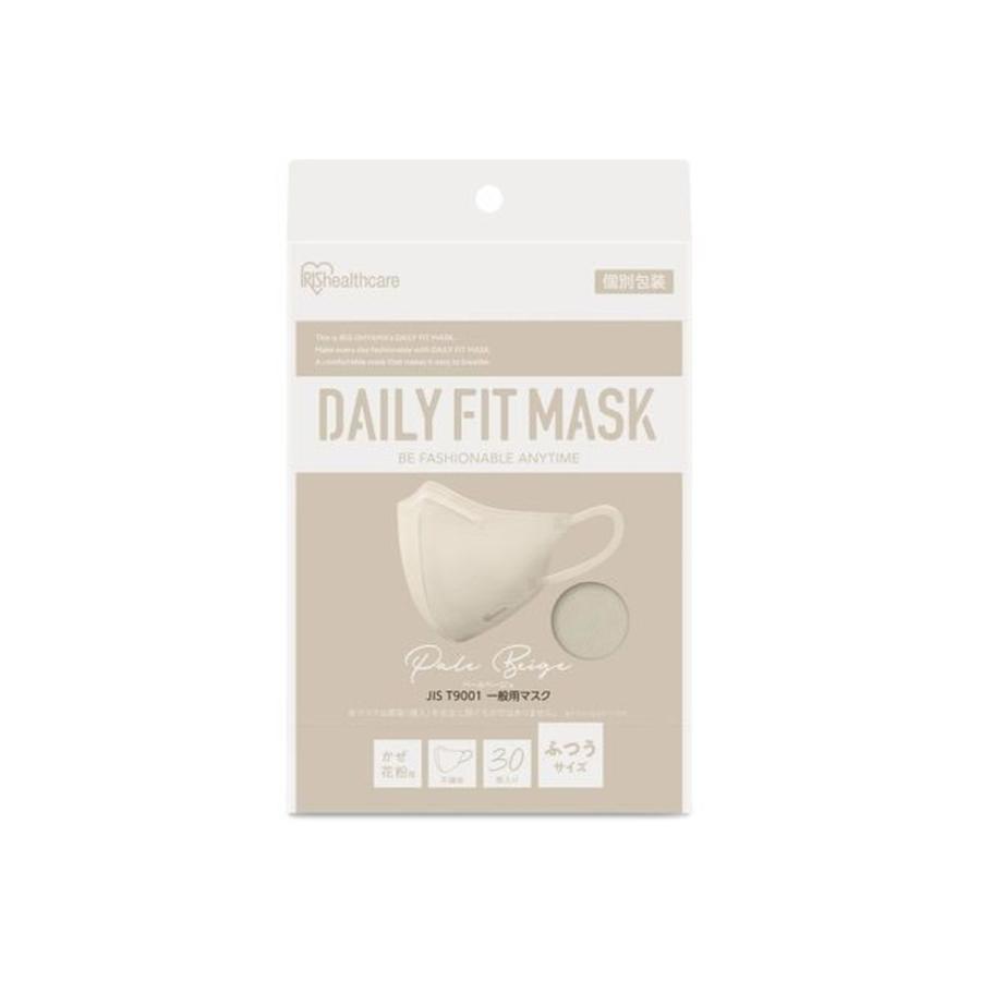 IRIS OHYAMA DAILY FIT MASK 立体 ふつうサイズ 30枚 ペール IRIS OHYAMA DAILY FIT MASK 立体 ふつうサイズ 30枚 ペール